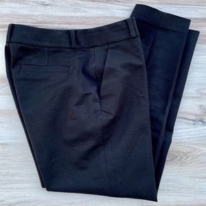 Kate Spade Black Cropped Tapered Pants -  Sz 2